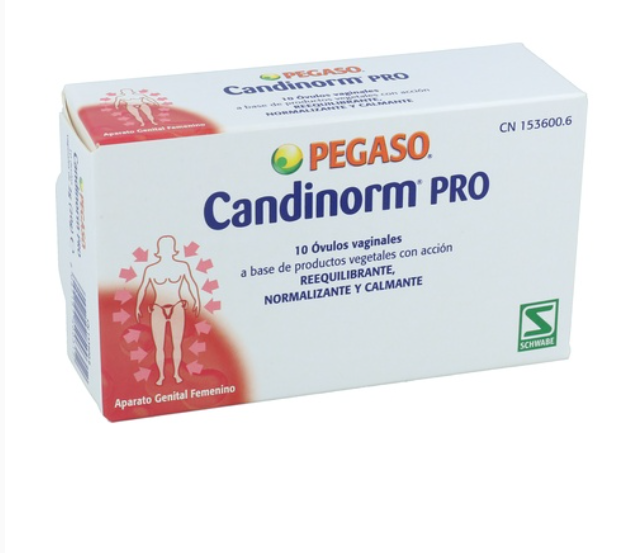 Pegaso Candinorm Pro ( 10 óvulos vaginales )