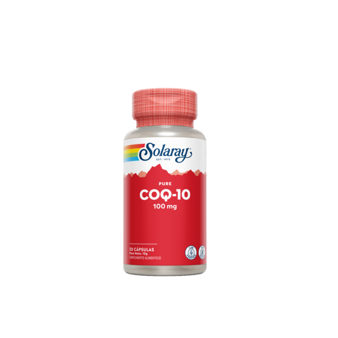 Solaray Pure COQ-10 100 mg (30 cápsulas)