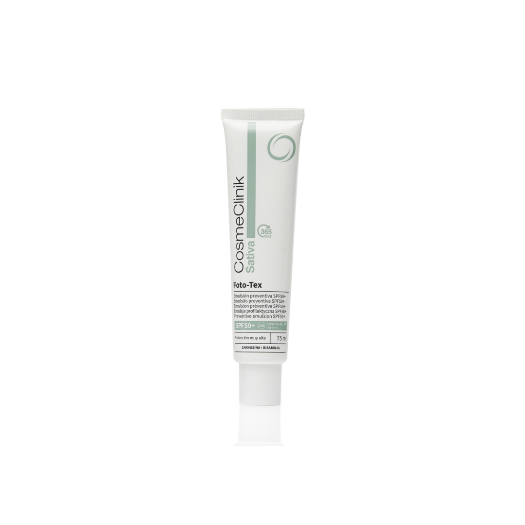Cosmeclinik Sativa foto-tex SPF50+ 75ml