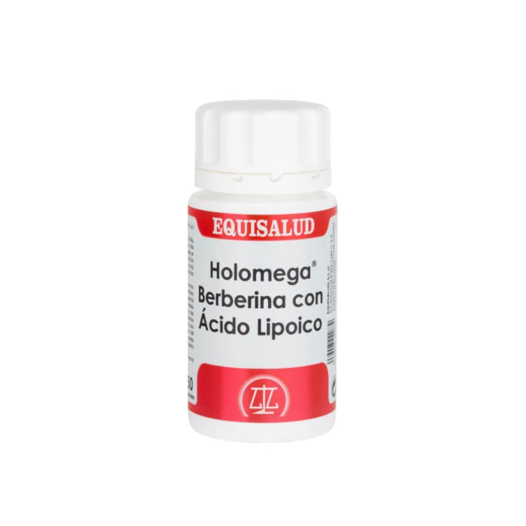 Equisalud Holomega Berberina 250 mg con ácido lipoico 70 mg (50 cápsulas)