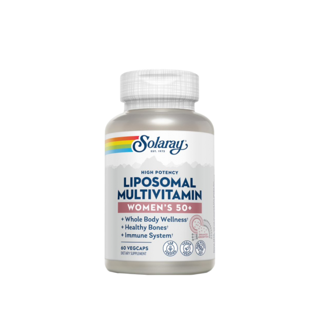 Solaray Liposomal multivitamínico mujer +50 (60 cápsulas)
