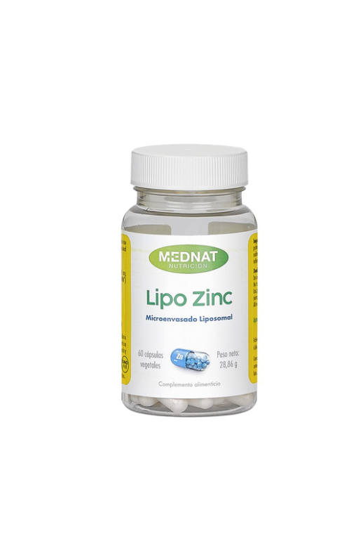 Mednat Lipo Zinc (60 cápsulas)
