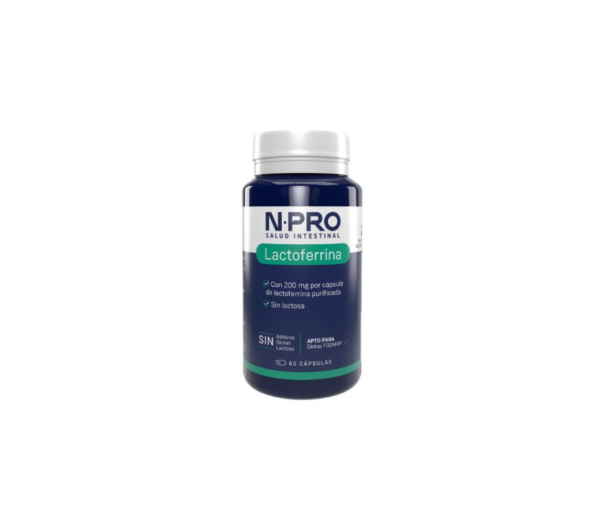 N-Pro Lactoferrina 200 mg (60 cápsulas)
