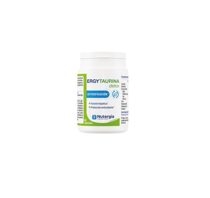 Nutergia Ergytaurina detox (60 cápsulas)