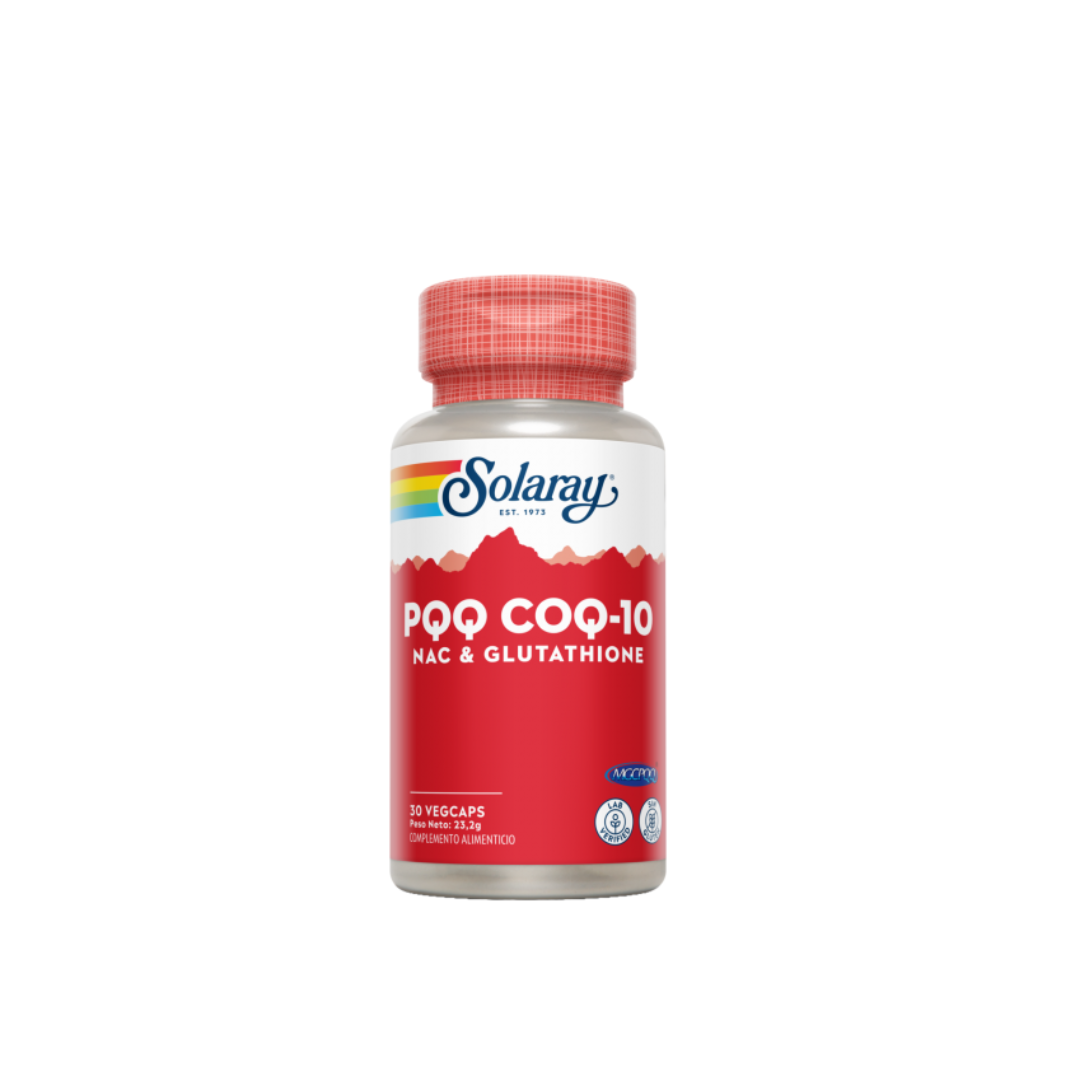 Solaray PQQ CoQ10 (30 capsulas)