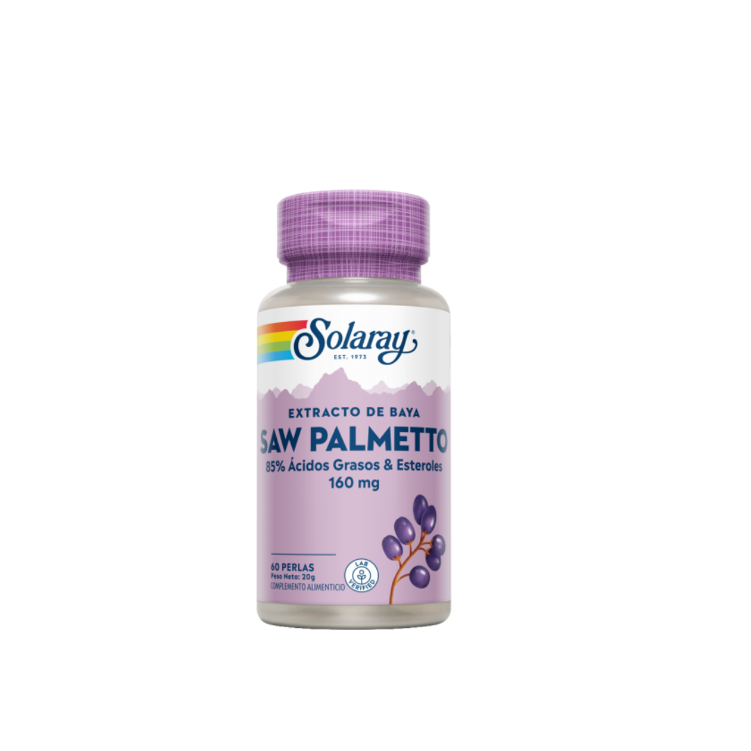 Solaray Saw Palmetto 160 mg (60 cápsulas)