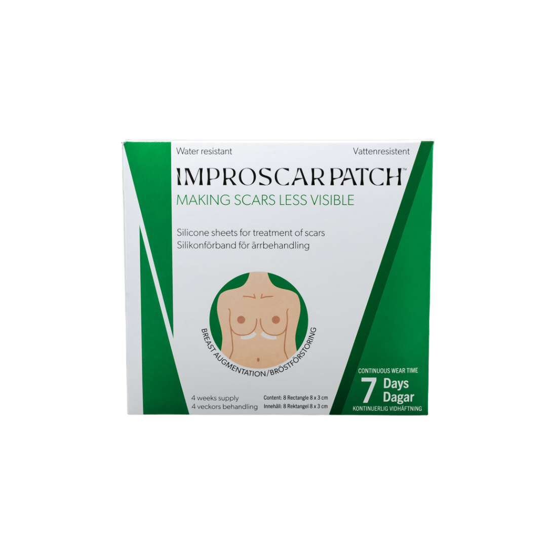 Improscar Patch Aumento de senos - Rectángulos 8x3cm (8 parches)