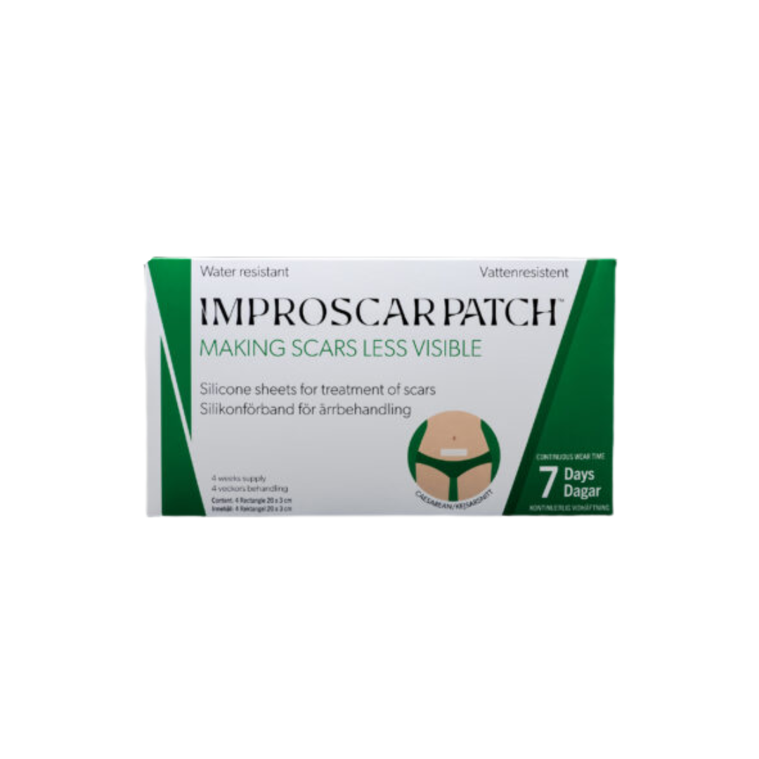 Improscar Patch Abdominal / Cesárea 20x3cm (4 parches)