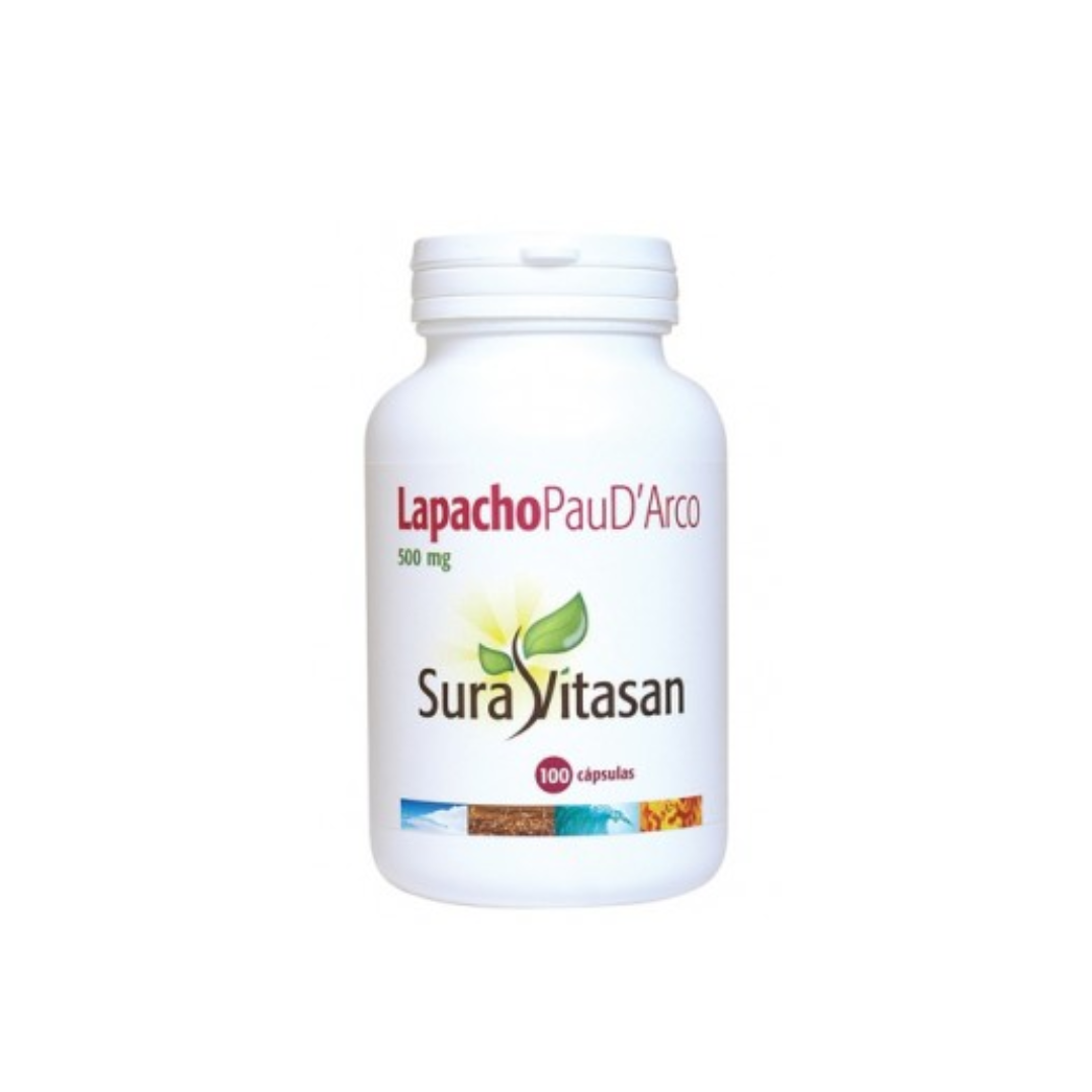 Sura Vitasan Lapacho Pau D´Arco 500 mg (100 cápsulas)