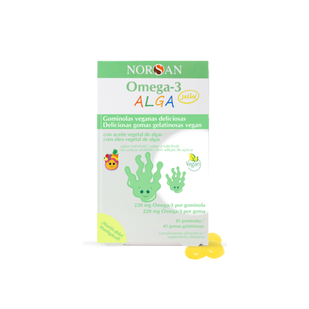 Norsan Omega-3 ALGA Jelly (45 gummies)