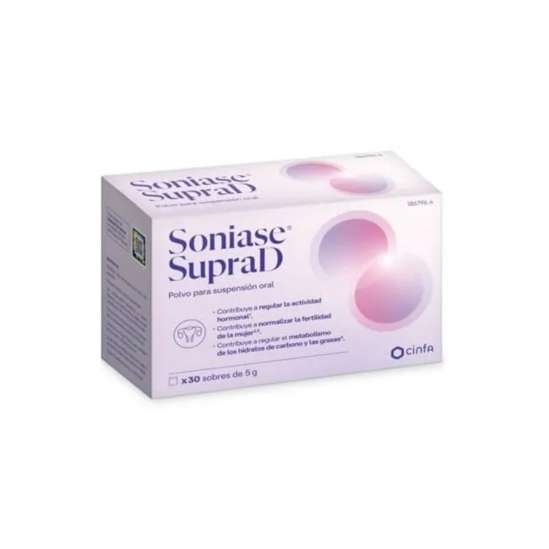 Cinfa Soniase SupraD (30 sobres)