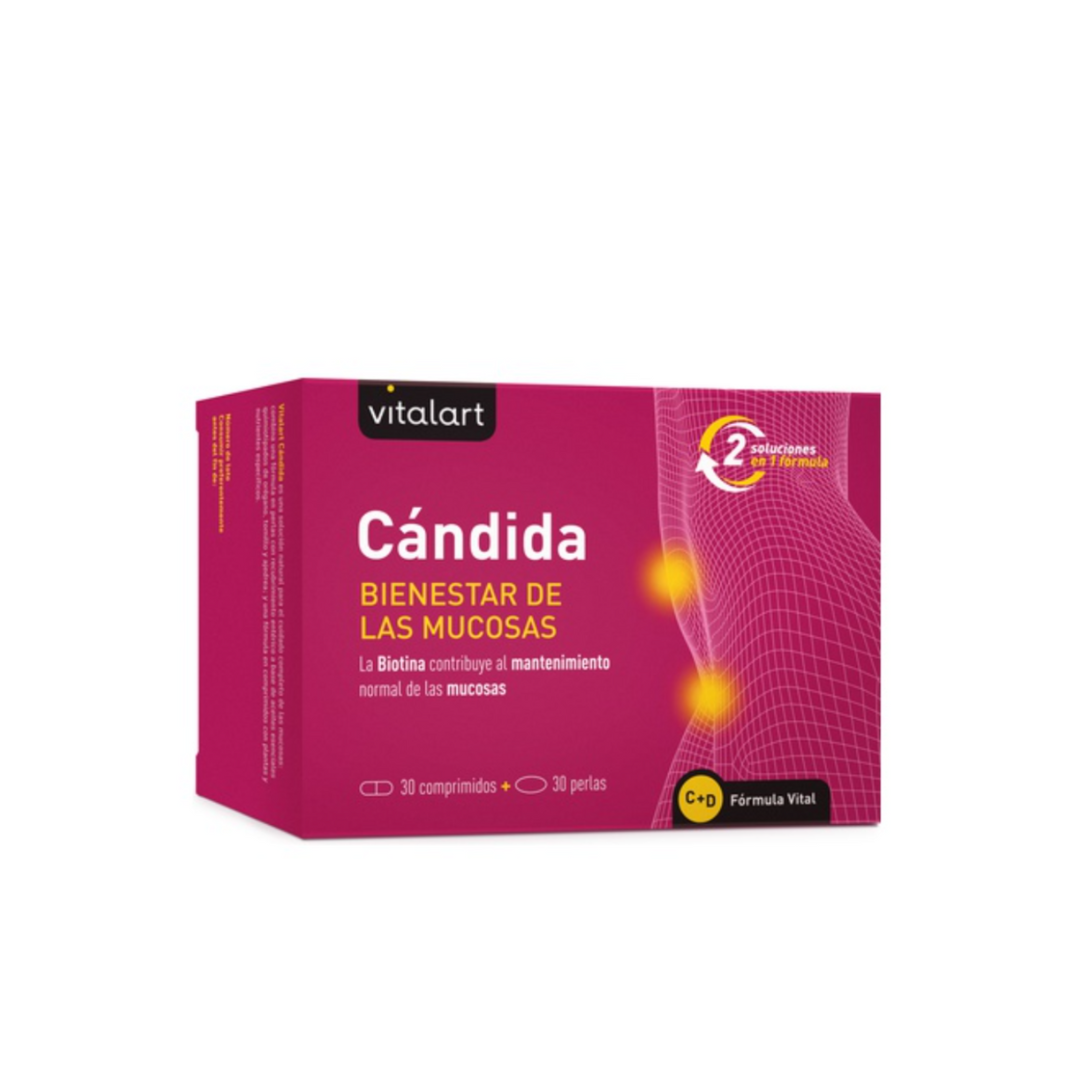 Vitalart Candida (30 comprimidos + 30 perlas)