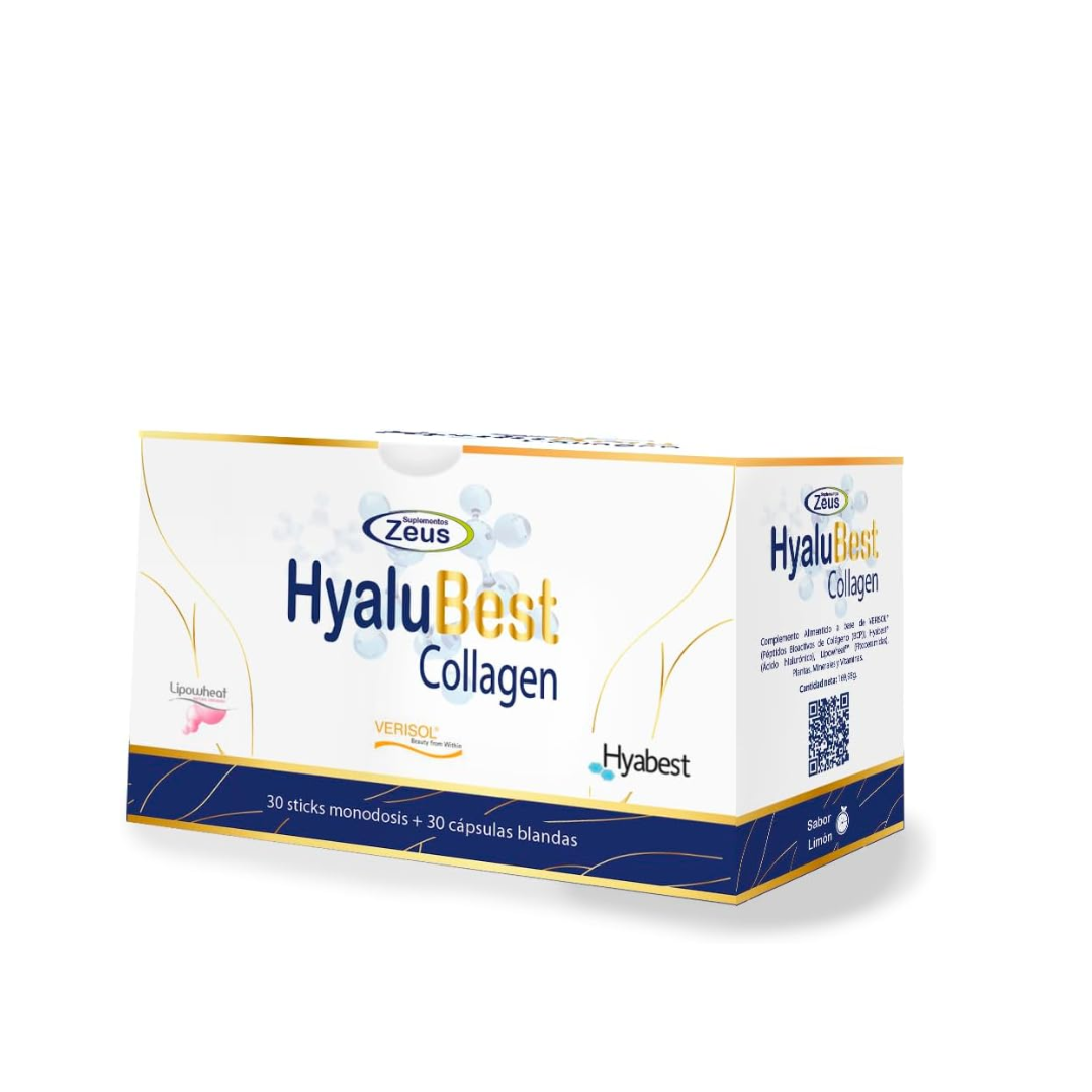 Zeus HyaluBest Collagen (30 sticks + 30 cápsulas)