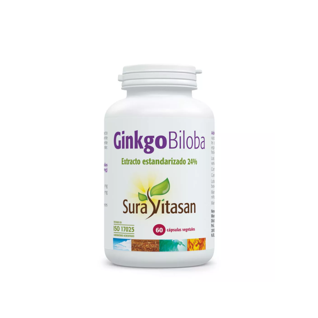 Sura Vitasan Ginkgo Biloba (60 cápsulas)