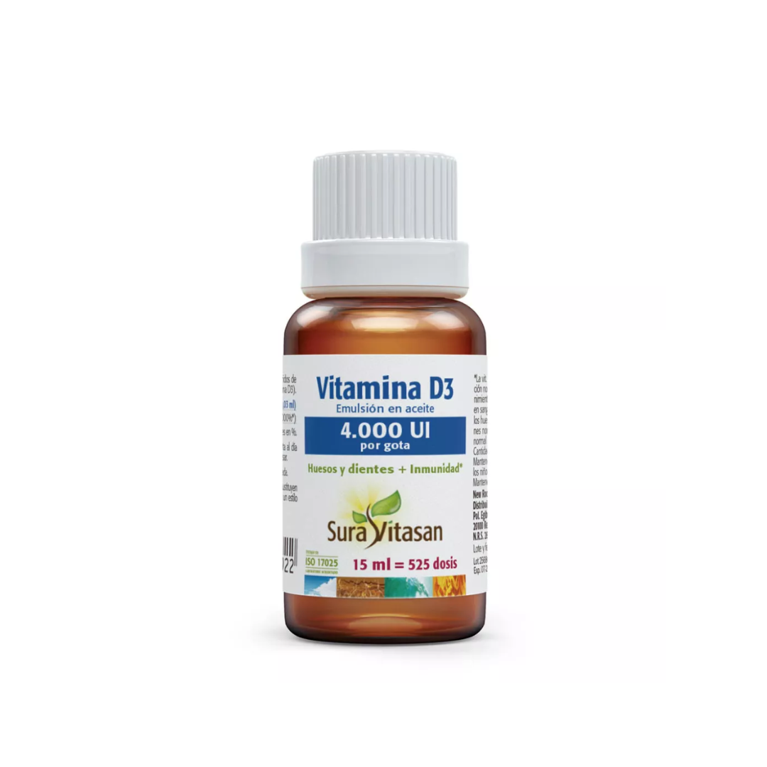 Sura Vitasan Vitamina D3 4.000 (UI 15 ml)
