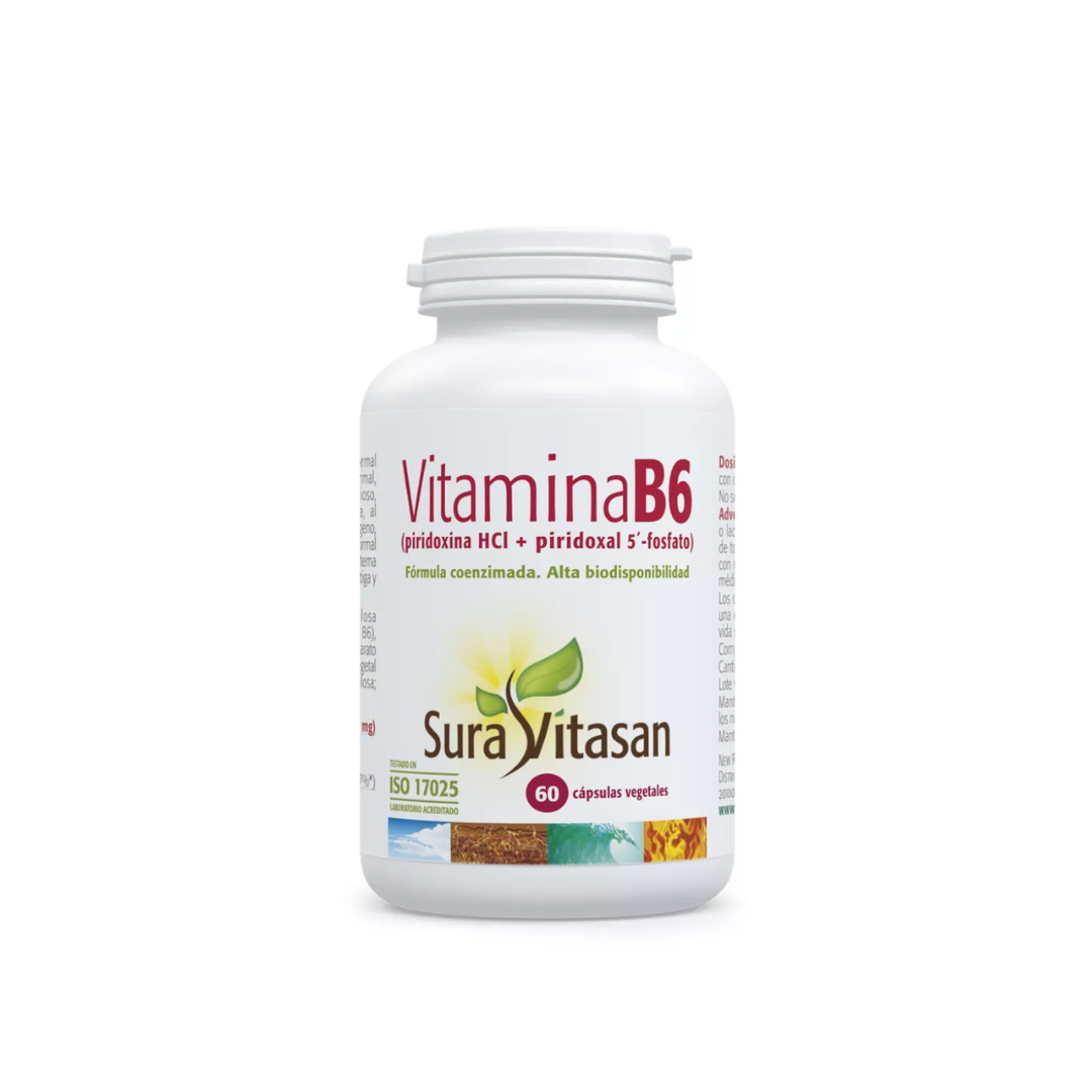 Sura Vitasan Vitamina B6 (60 cápsulas)