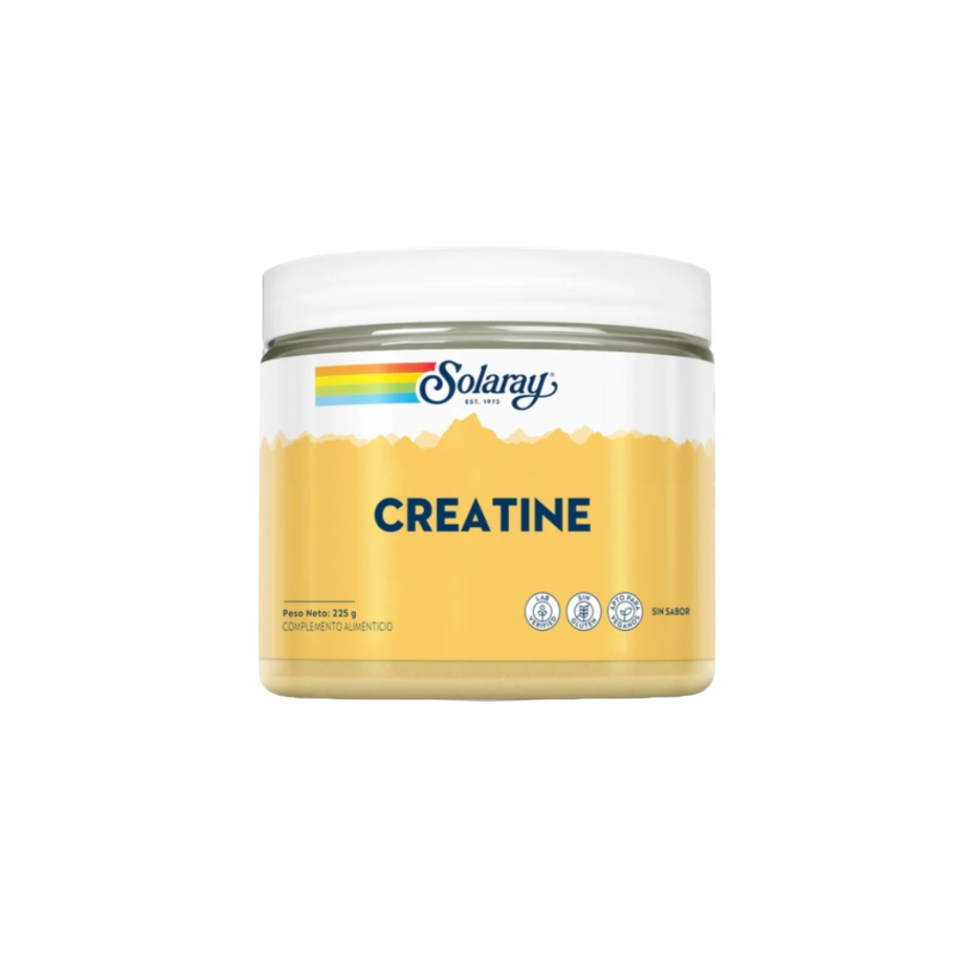Solaray Creatina monohidratada 225 g (polvo)