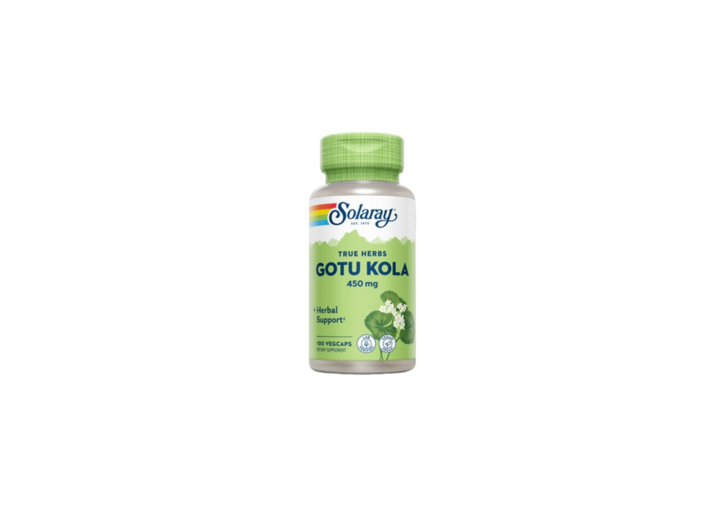 Solaray Gotu Kola Centella Asiática 450 mg (100 capsulas)