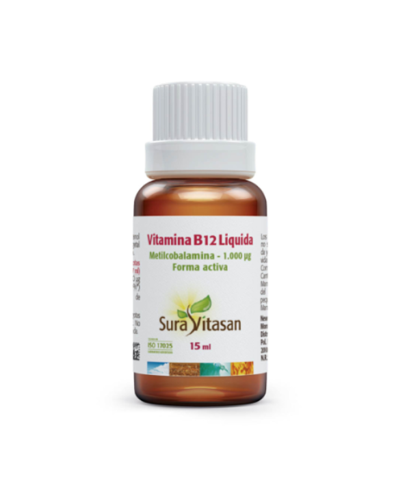 Sura Vitasan Vitamina B12 líquída (15 ml)