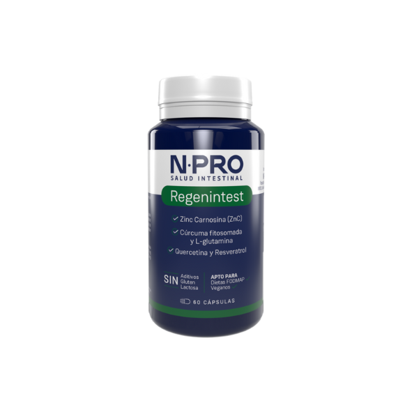 N-Pro Regenintest Curcuma y Zinc (60 capsulas)