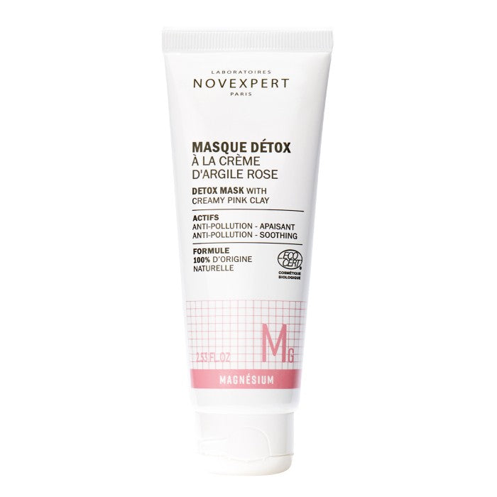 Mascarilla Detox Arcilla Rosa y Magnesio
