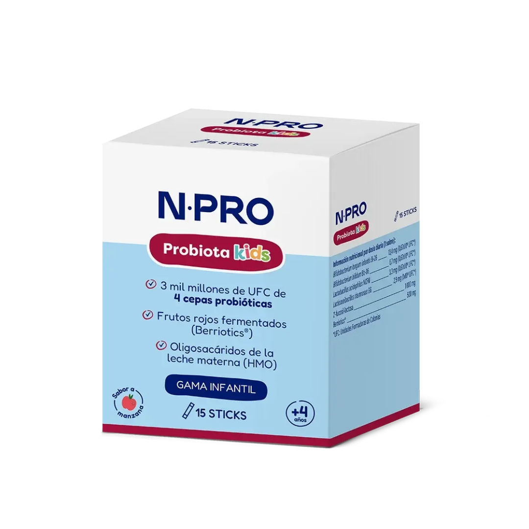 N-Pro ProbiotaKids +4 años (15 sticks)