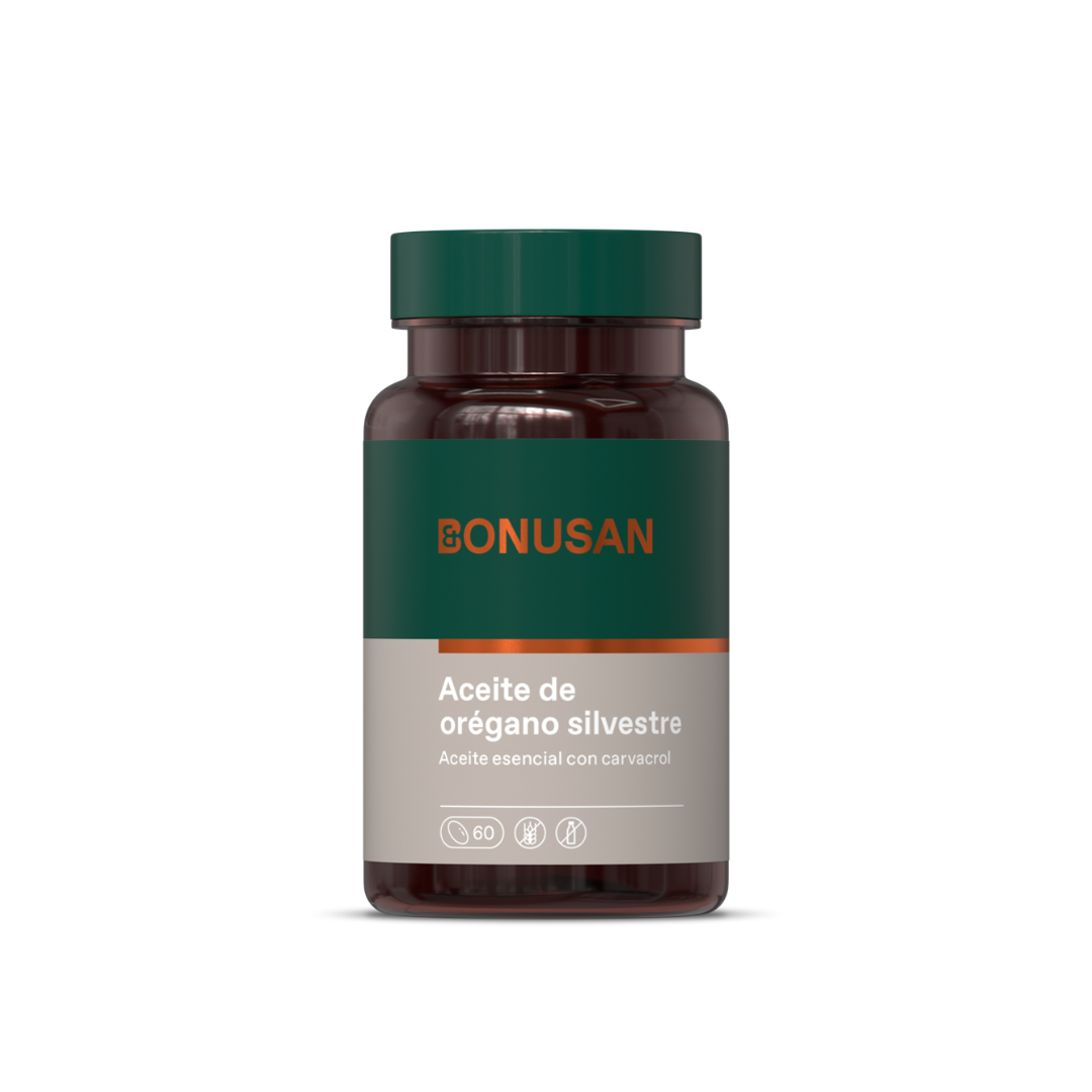 Bonusan Aceite de oregano silvestre 28 mg (60 cápsulas)