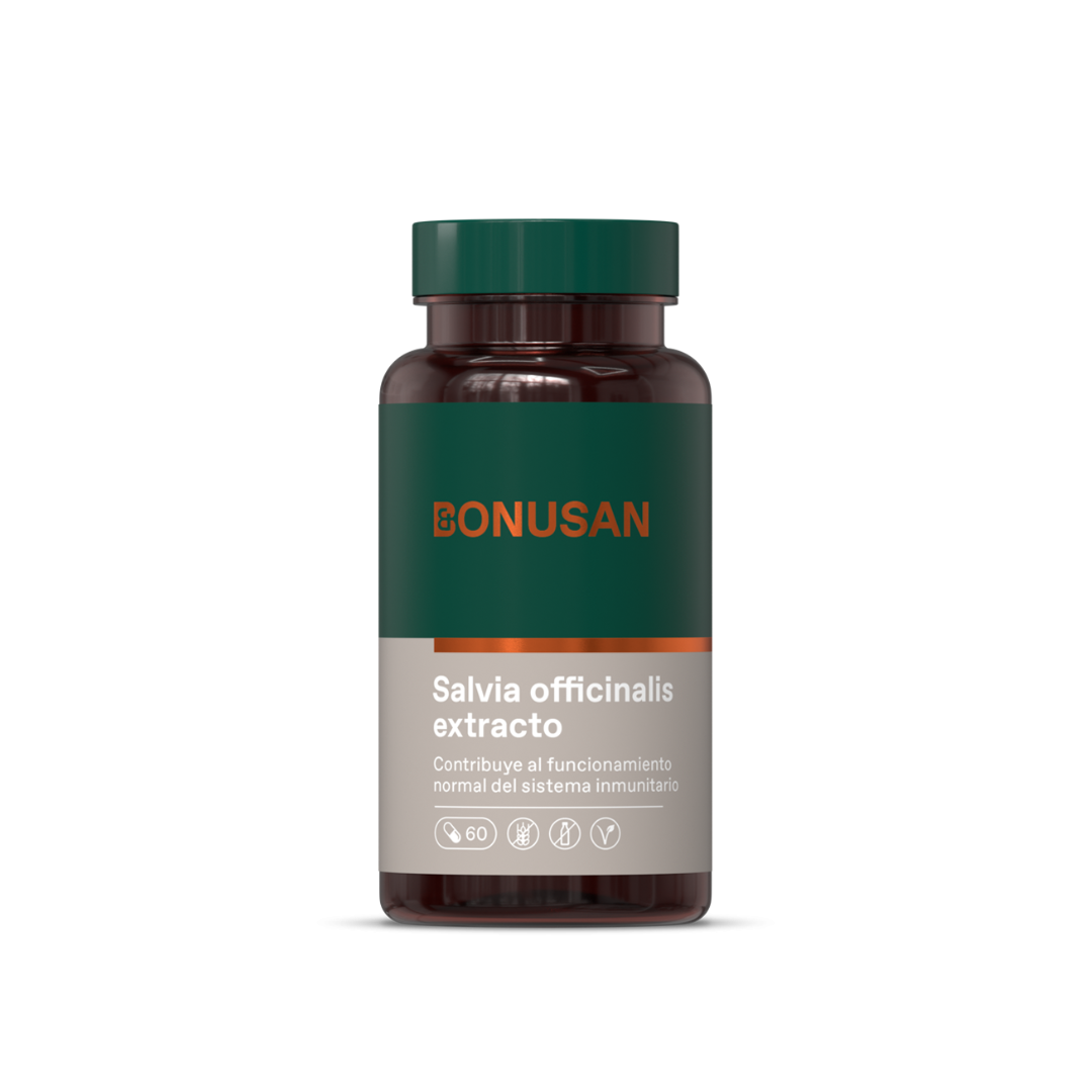 Bonusan Salvia Officinalis Extracto 400 mg (60 cápsulas)
