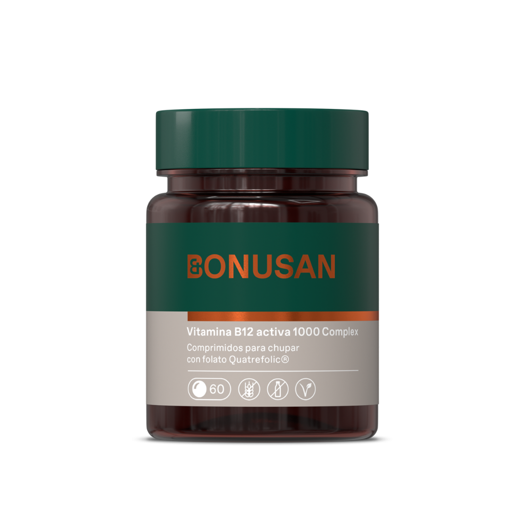 Bonusan Vitamina B12 activa 1000 Complex (60 tabletas)