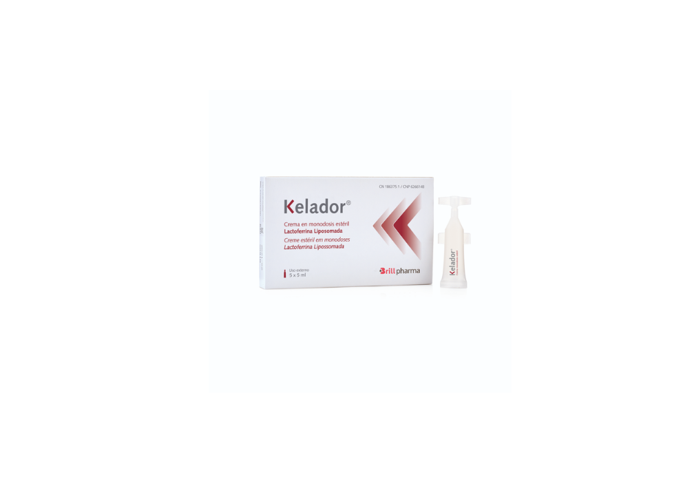 Kelador Crema Lactoferrina liposomada (monodosis estéril 5×5 ml)