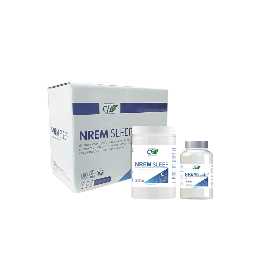 CFN NREM Sleep Pack  186 gr + 60 cápsulas