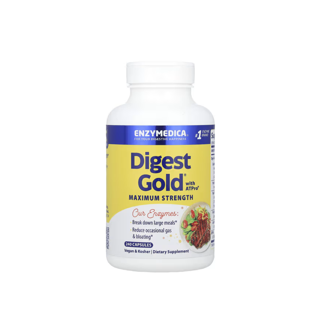Enzymedica Digest Gold con ATPro 430 mg (45 cápsulas)
