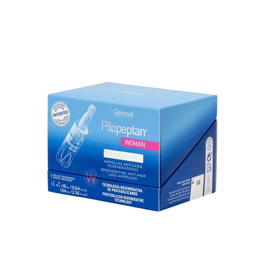 Genové Pilopeptan Woman Proteokel (4 ampollas de 16 ml)