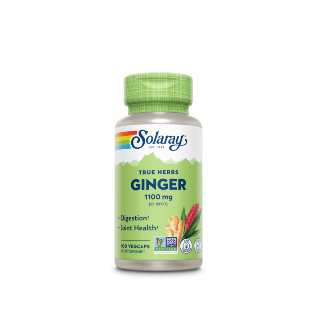 Solaray Ginger 1.100 mg (100 capsulas)