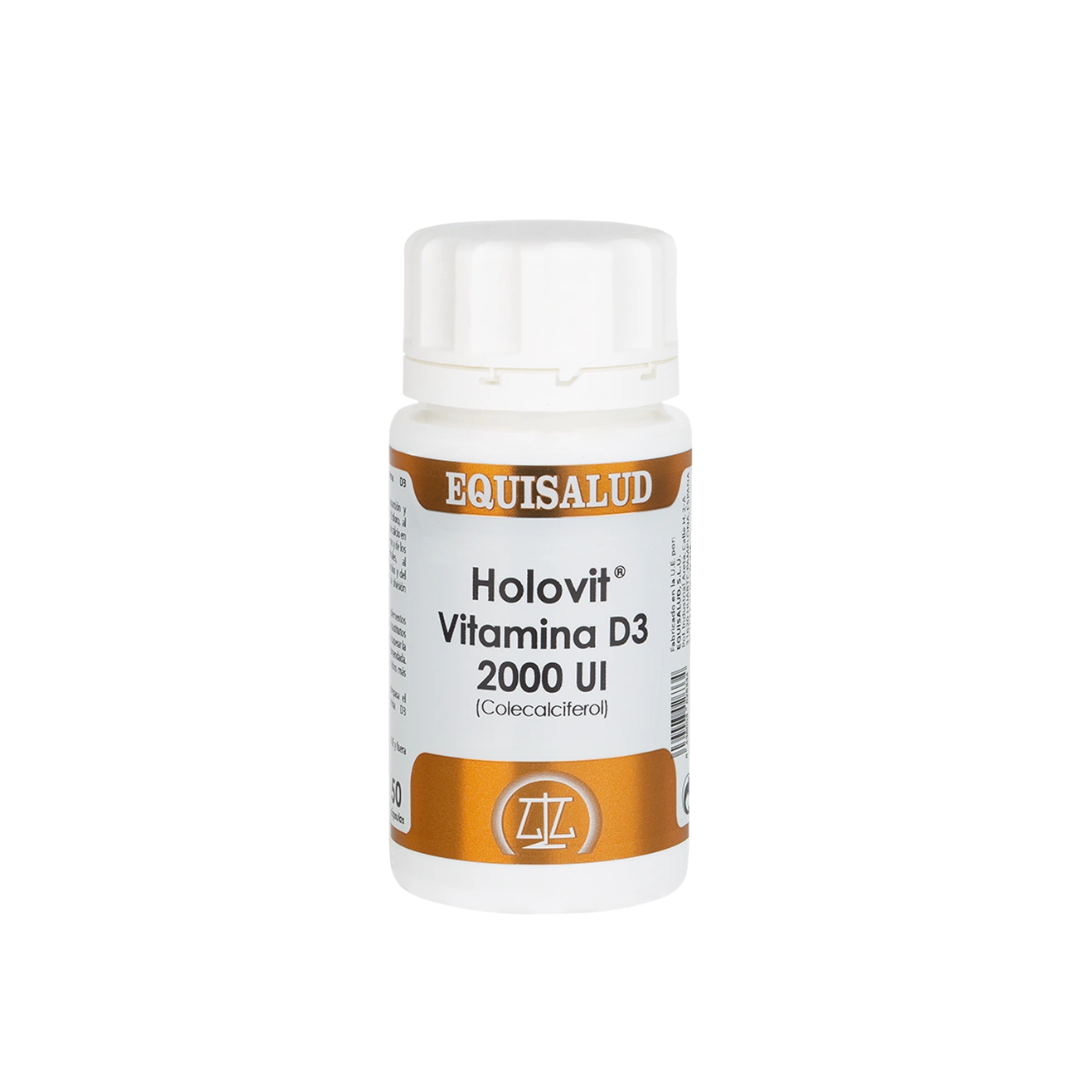 Equisalud Holovit Vitamina D3 2000 UI (50 capsulas)