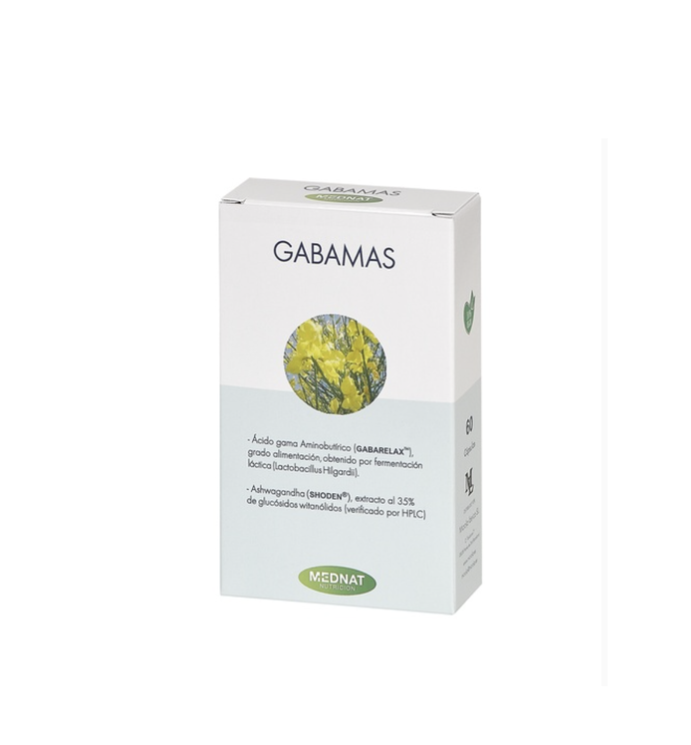 Mednat Gabamas Magnesio(60 capsulas)