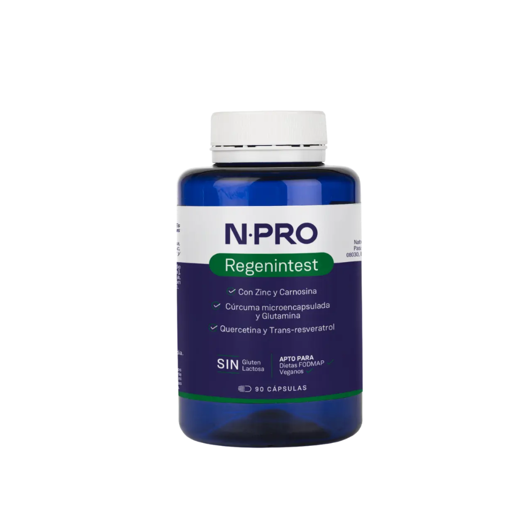 N-Pro Regenintest Curcuma y Zinc (90 capsulas)