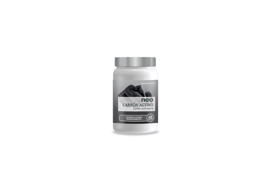 Neovital NEO carbón vegetal activo 300 mg (45 capsulas)