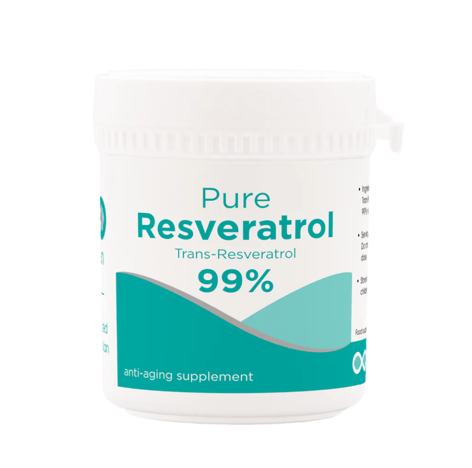 Hansen Resveratrol pureza 99% en polvo (20g)