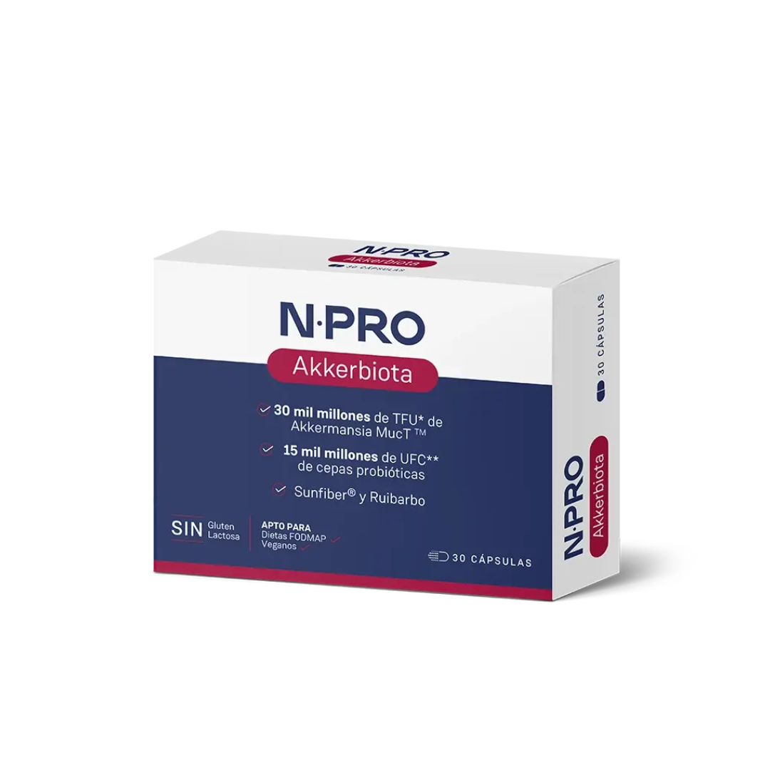 N-Pro Akkerbiota (30 capsulas)