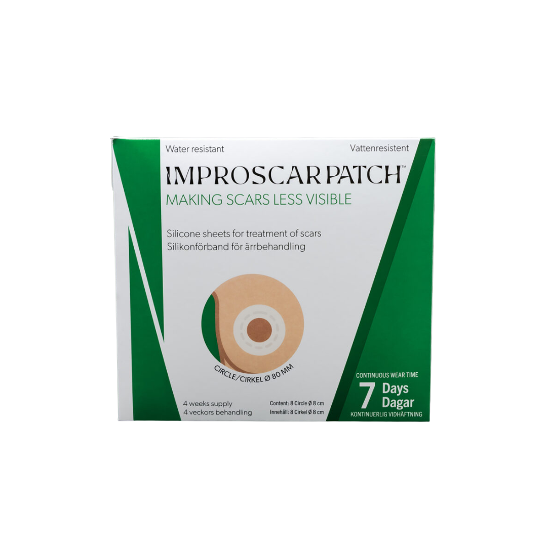Improscar Patch Círculo Ø80 mm (8 parches)