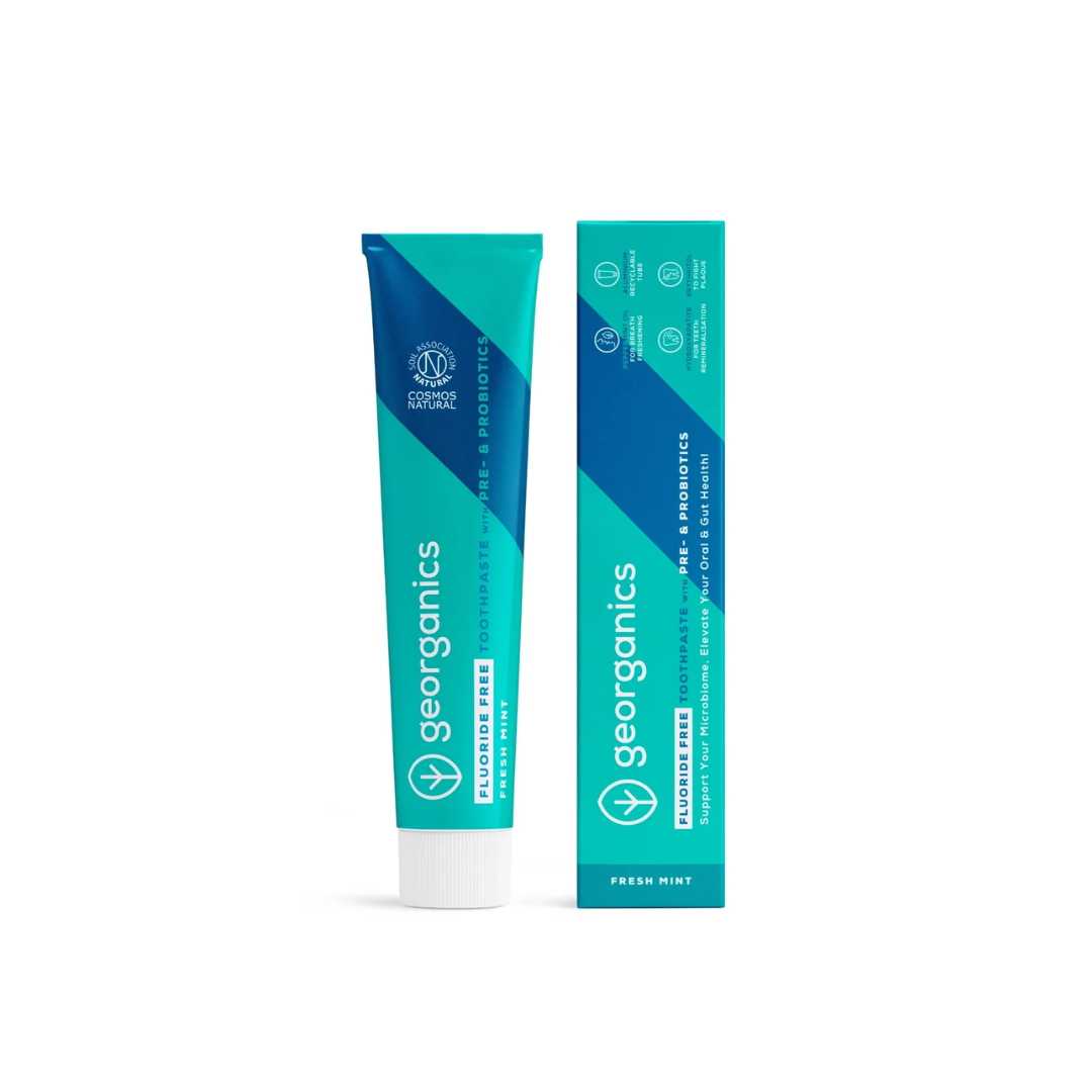 Georganics Pasta de dientes Hidroxiapatita Pro y Prebióticos 75 ml (gel)