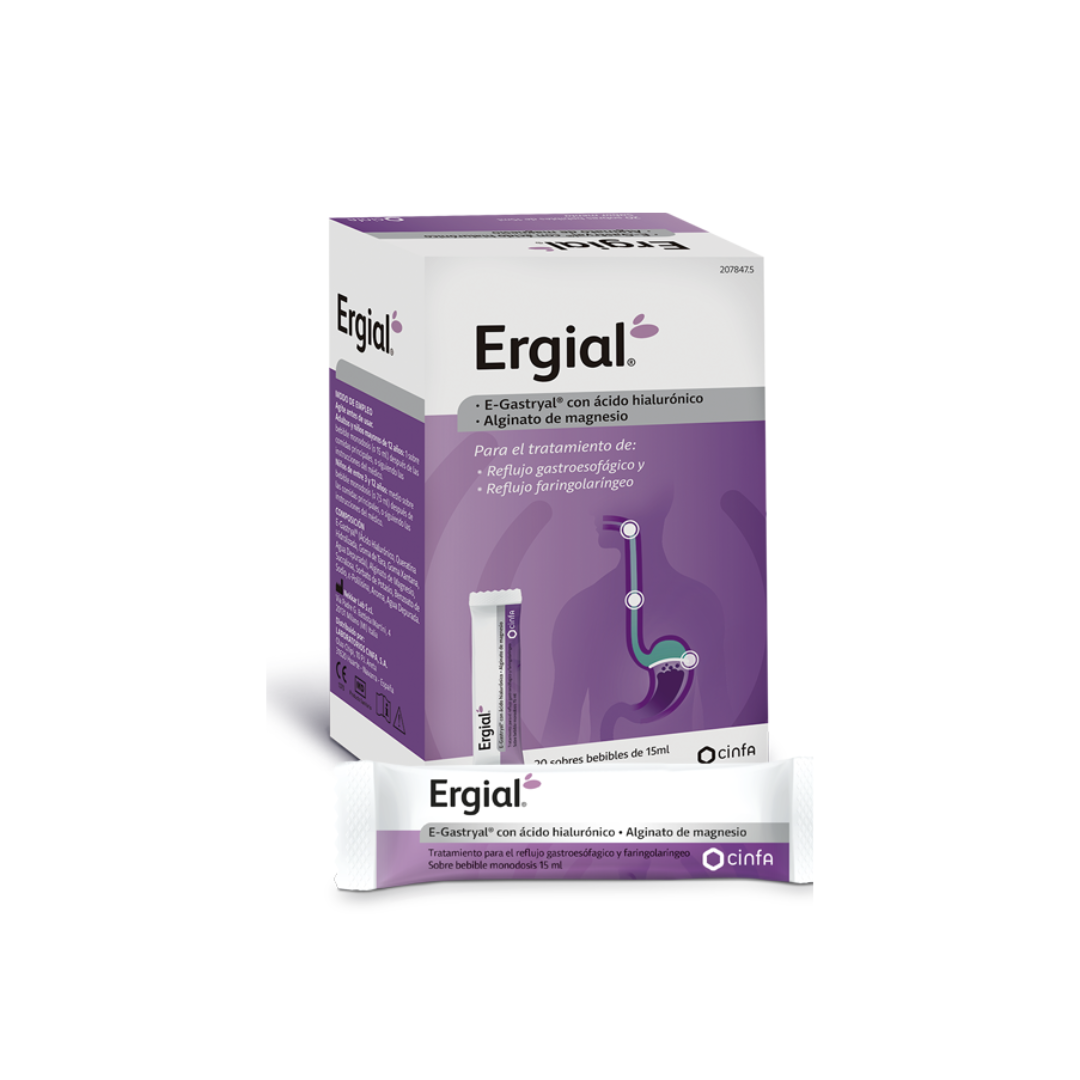 Cinfa Ergyal 15 ml (20 sobres bebibles)