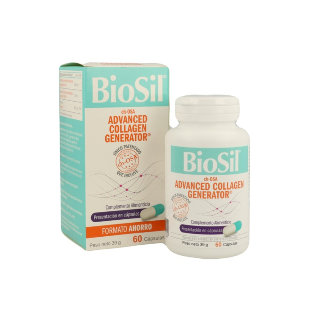 Biosil Advanced Collagen Generator (60 cápsulas)