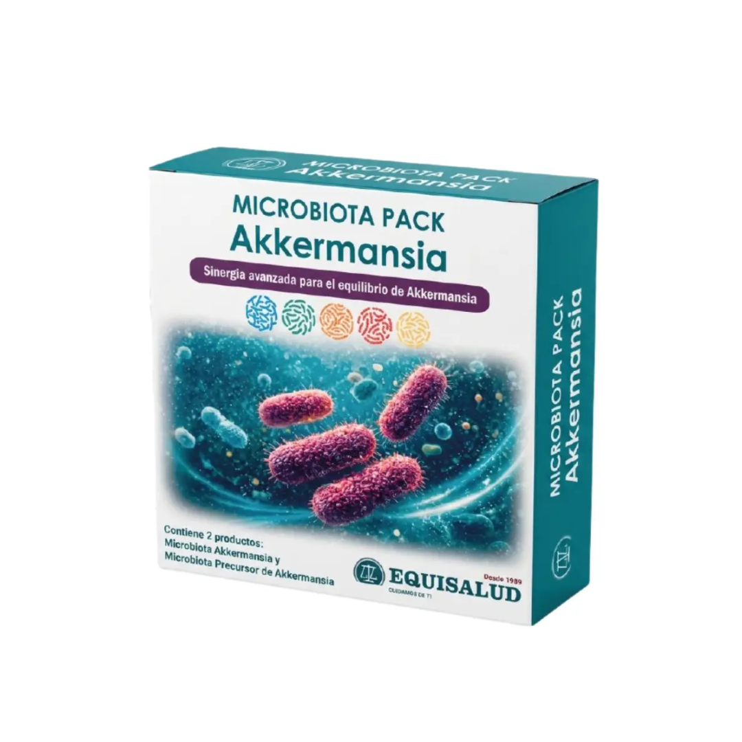 Equisalud Microbiota Pack Akkermansia (30 cápsulas + 60 cápsulas)