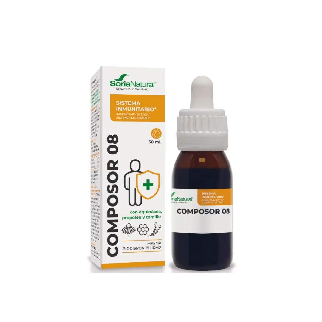 Soria Natural Composor 08 Sistema Inmunitario (gotas 50 ml)
