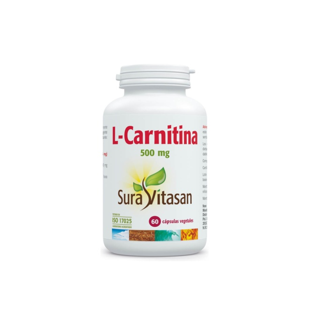 Sura Vitasan L-Carnitina 500 mg (60 cápsulas)