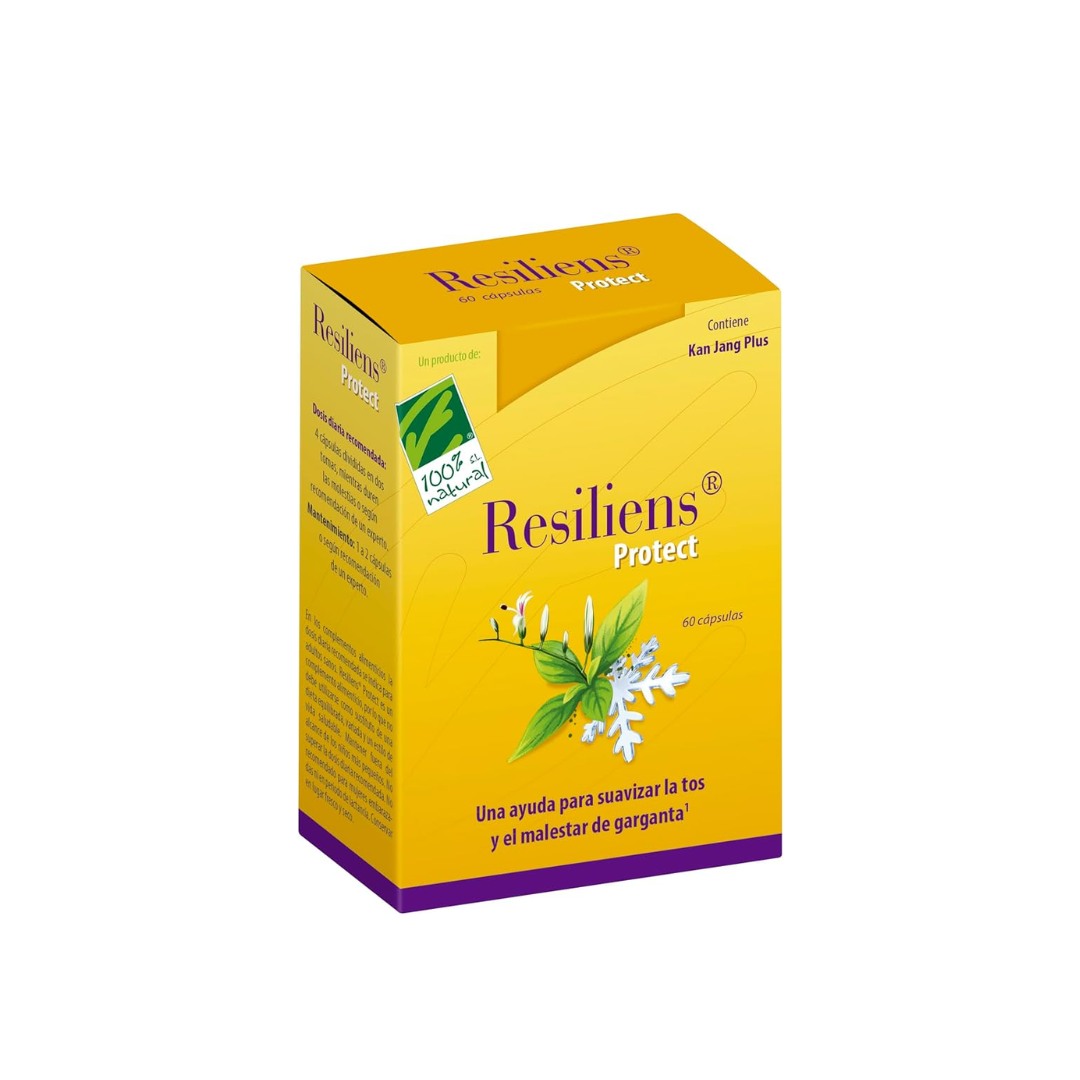 Cien por cien natural Resiliens Protect (60 cápsulas vegetales)