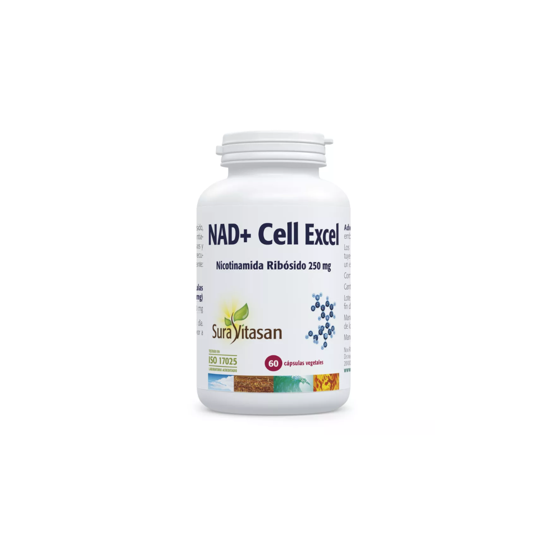 Sura Vitasan NAD+ Cell Excel (nicotinamida ribósido 250mg) (60 cápsulas)