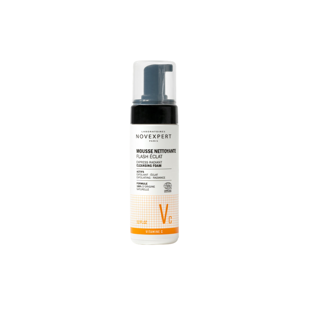 Novexpert Espuma Limpiadora Flash Eclat con Vitamina C (150 ml)